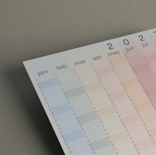2027 Gradient Wall Planner, A2
