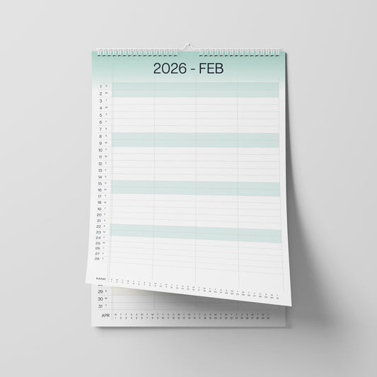 2026 Planning Calendar, A4