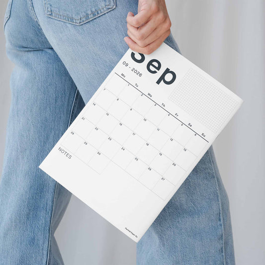 2006-2027 Academic Year Calendar Sheets, A3 Size