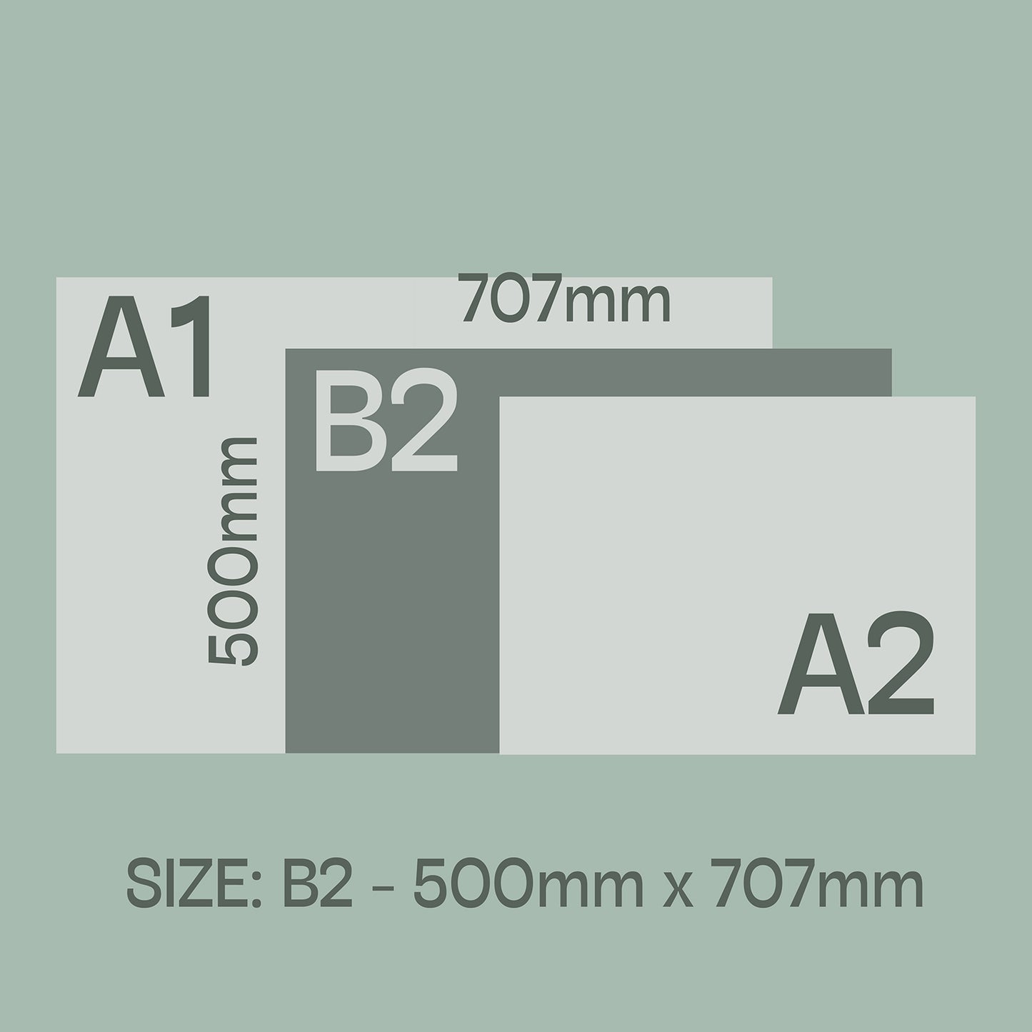 2027 Large Wall Planner, Coastal Colours