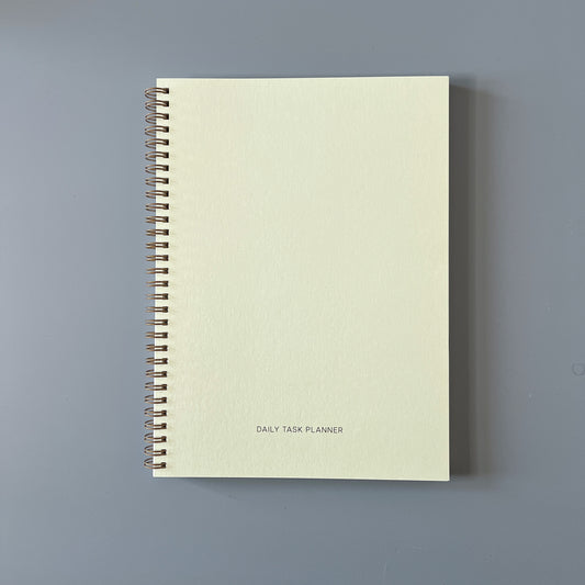 Daily Planner Spiral Bound Notebook, Fresh Mint Colour Cover
