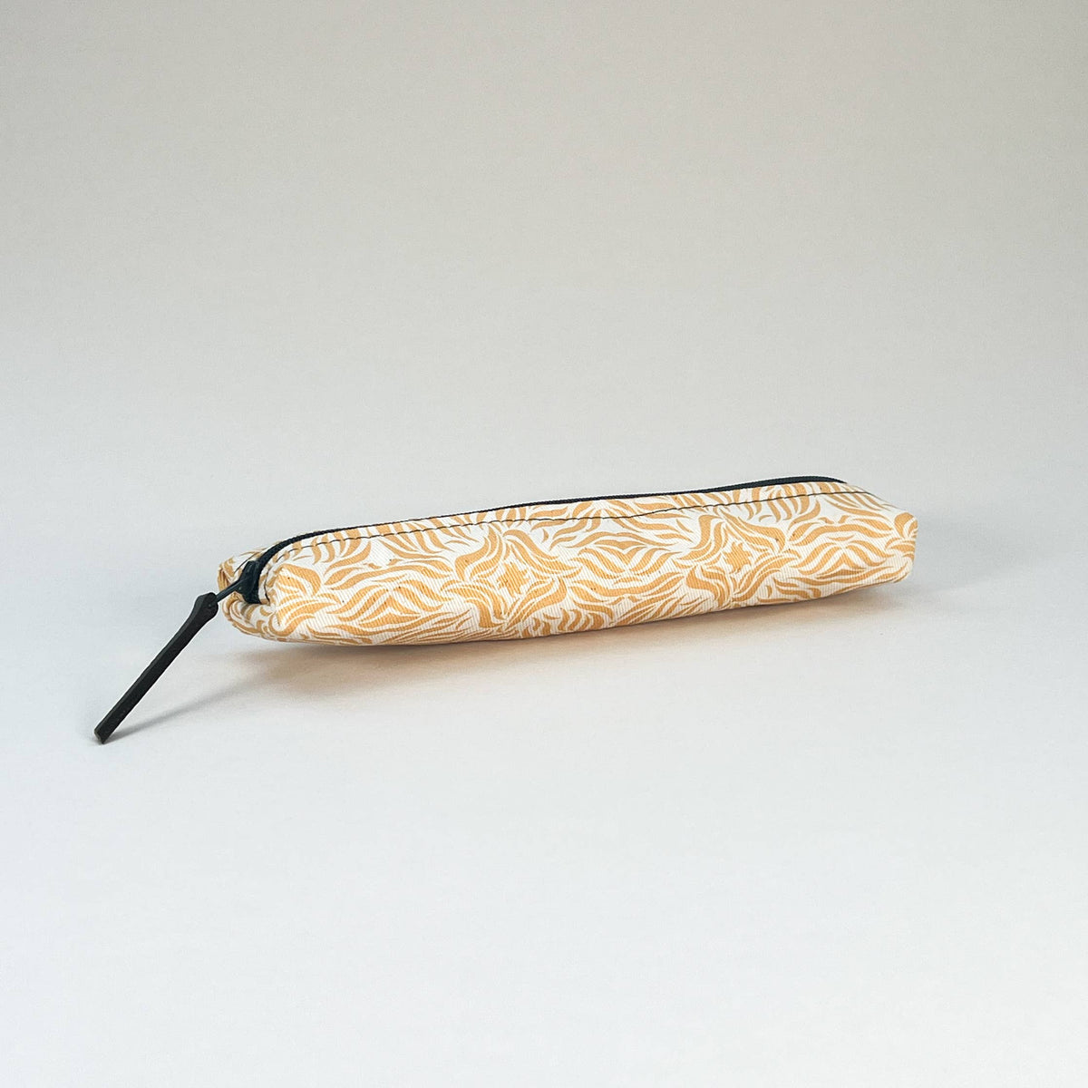 Mustard Swishes Slim Pencil Case