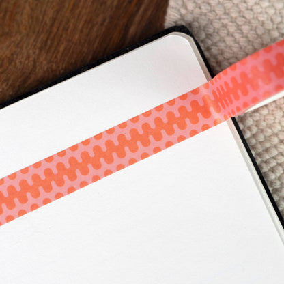 Wavy Geometric Washi Tape, 3 pack