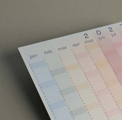 2027 Gradient Wall Planner, A2
