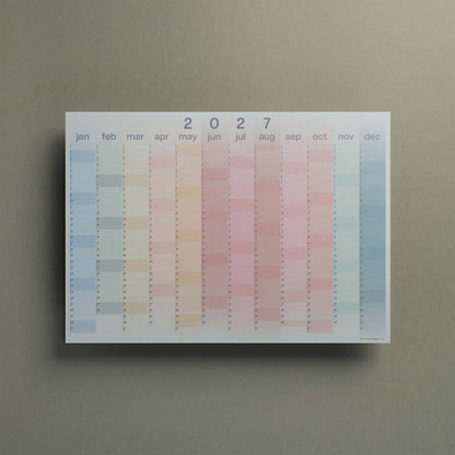 2027 Gradient Wall Planner, A2
