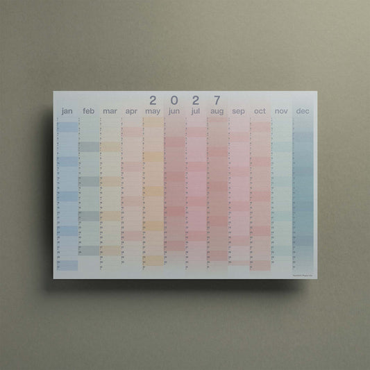 2027 Gradient Wall Planner, A2