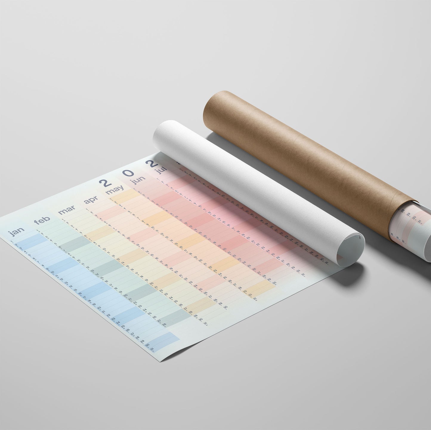 2027 Gradient Wall Planner, A2