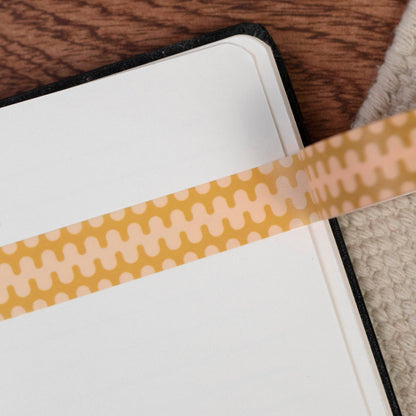 Wavy Geometric Washi Tape, 3 pack