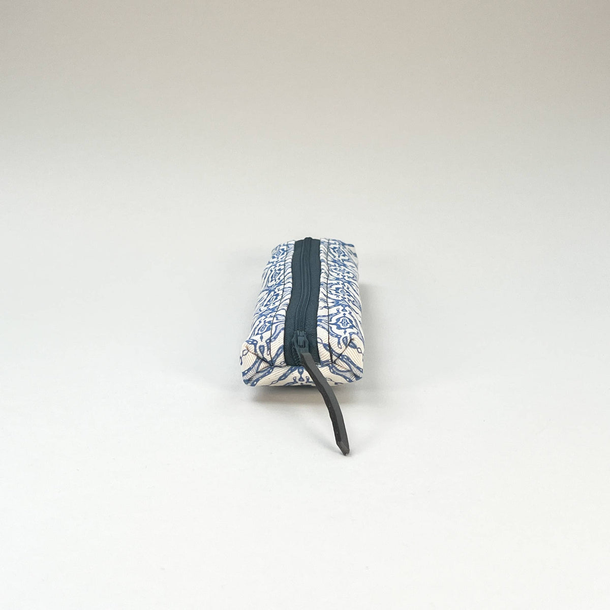 Blue Tile Slim Pencil Case