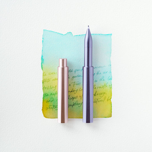 The Wren - Refillable Writing Pen: Raspberry