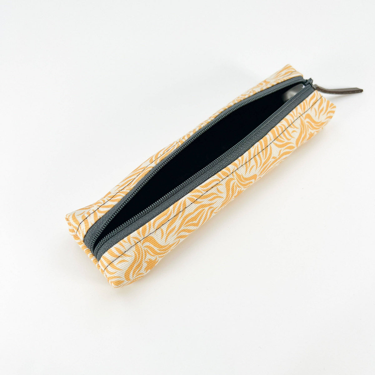 Mustard Swishes Slim Pencil Case