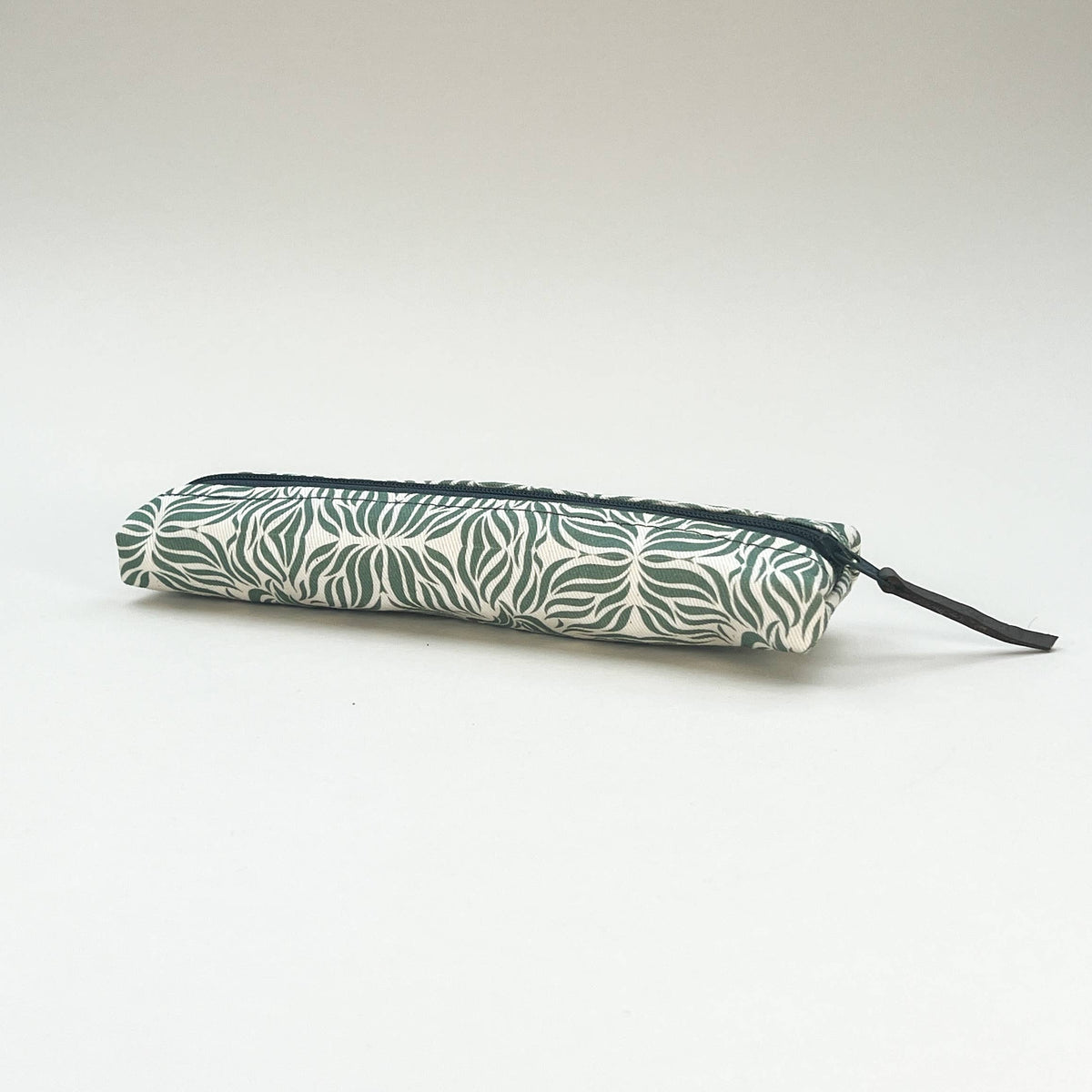 Sage Swishes Slim Pencil Case