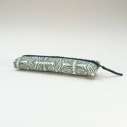 Sage Swishes Slim Pencil Case