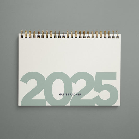 2025 Daily Habit Tracker Notebook