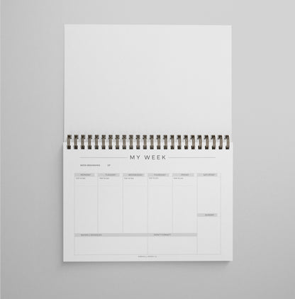 My Week, Weekly Planner Notebook