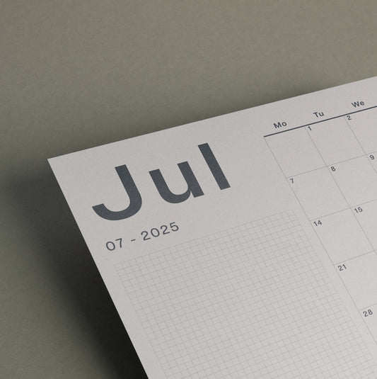 A3 Wall Calendar Sheets, Landscape