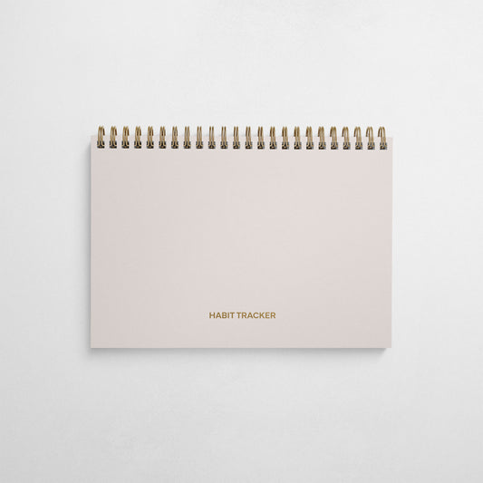 Daily Habit Tracker Notebook - Milk