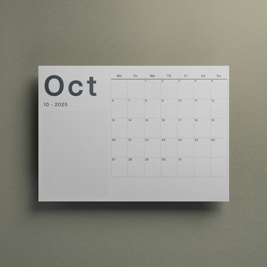 A3 Wall Calendar Sheets, Landscape