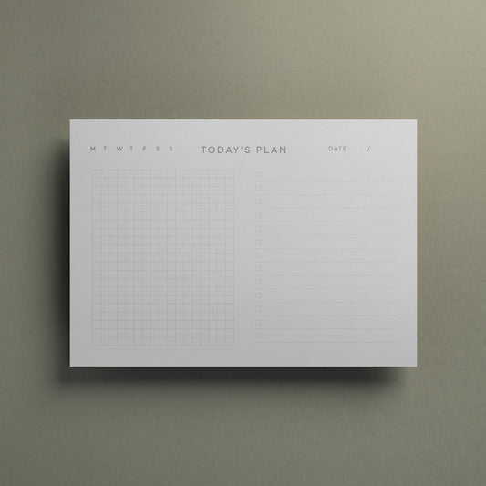 Today's Plan - Daily Planner Pages