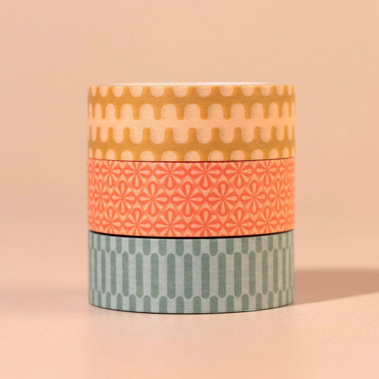Colour Daydream Washi Tape Set, 3 pack