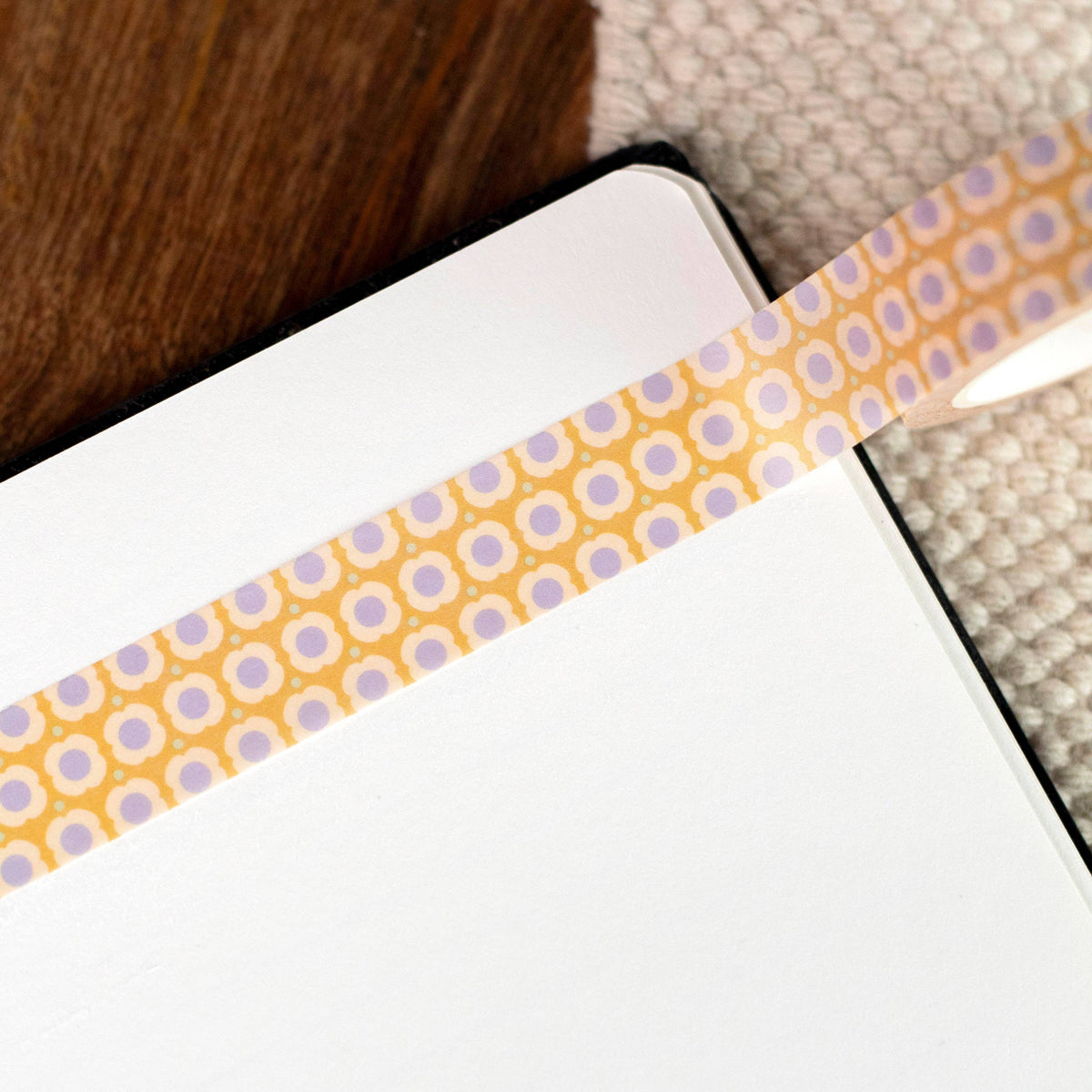 Retro Florals Washi Tape Set, 3 pack