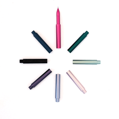 The Wren - Refillable Writing Pen: Raspberry