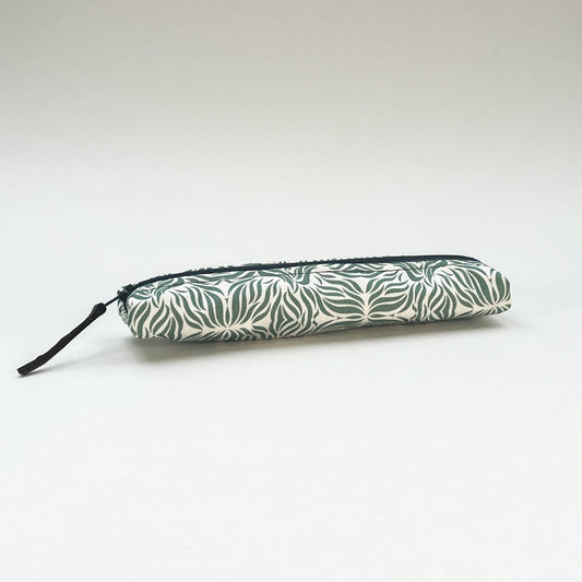 Sage Swishes Slim Pencil Case