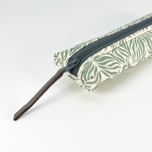 Sage Swishes Slim Pencil Case